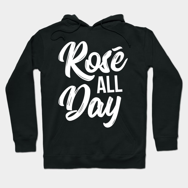 Rose all Day funny t-shirt Hoodie by RedYolk